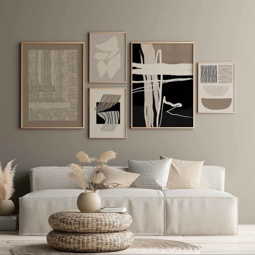 Modern Wall Art 5 pieces