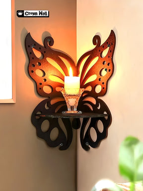 Crown Wall Butterfly Corner Wall Shelf | Set of 3 CrownWall 